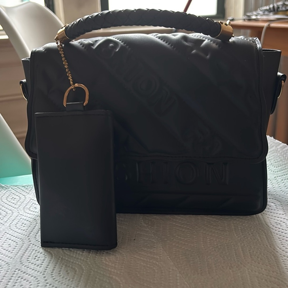 Small black purse